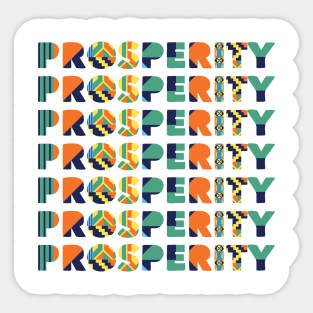 prosperity Sticker